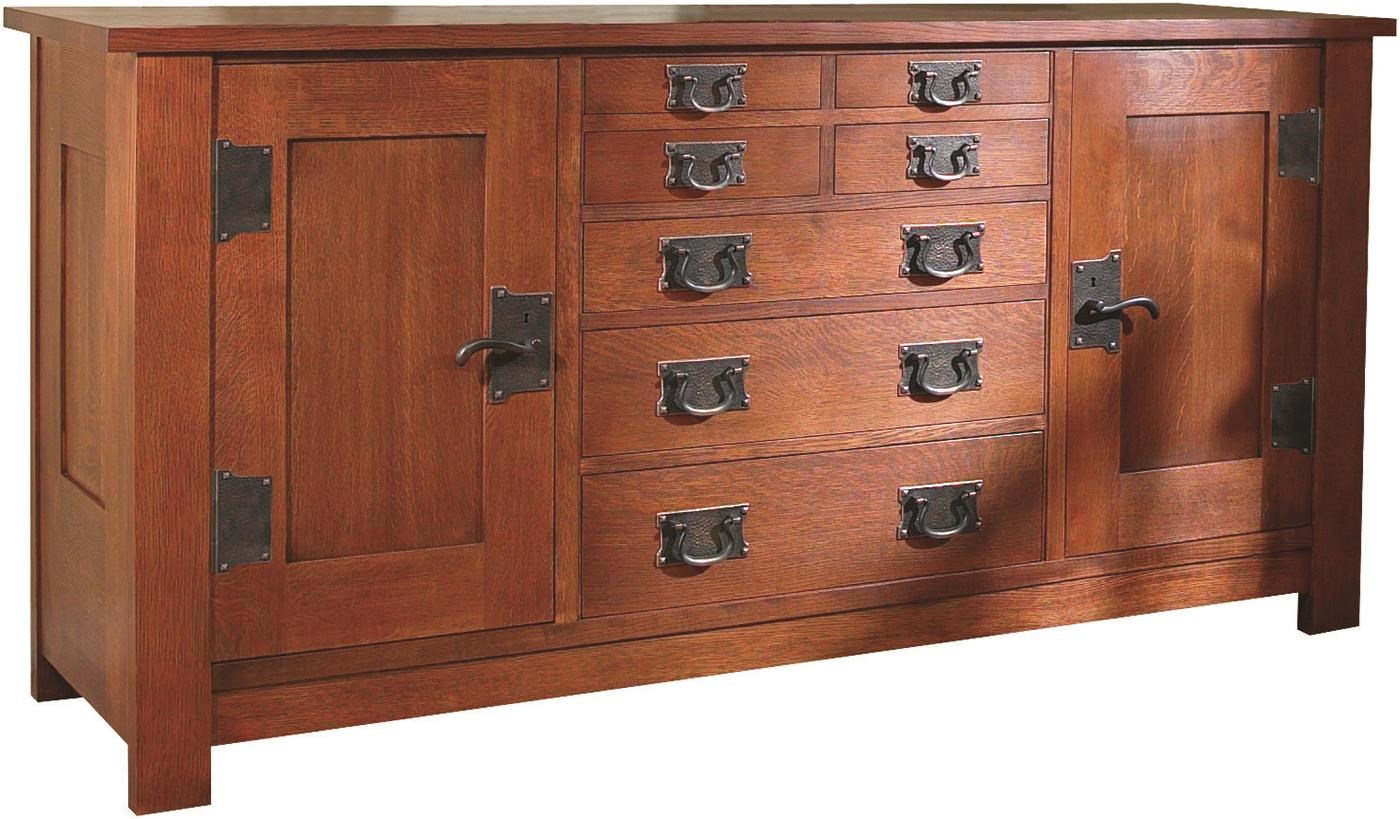 Mission cheap style sideboard
